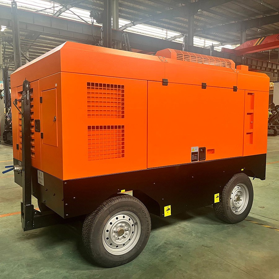 KYLC-580/17CY Energy Efficient Diesel Rotary Screw Air-compressor For Mine Working suppliers